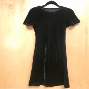 Velvet Reformation Mini Dress
